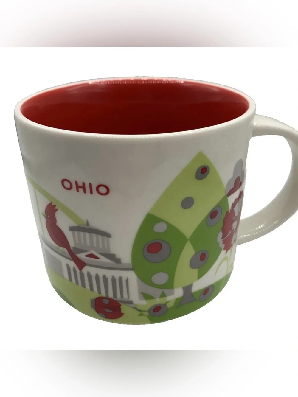 Starbucks OHIO You Are Here Collection Coffee Mug NWOB